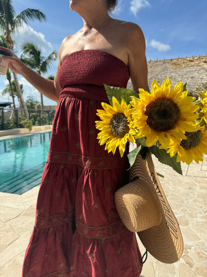 Chateau Chic Embroidered Dress