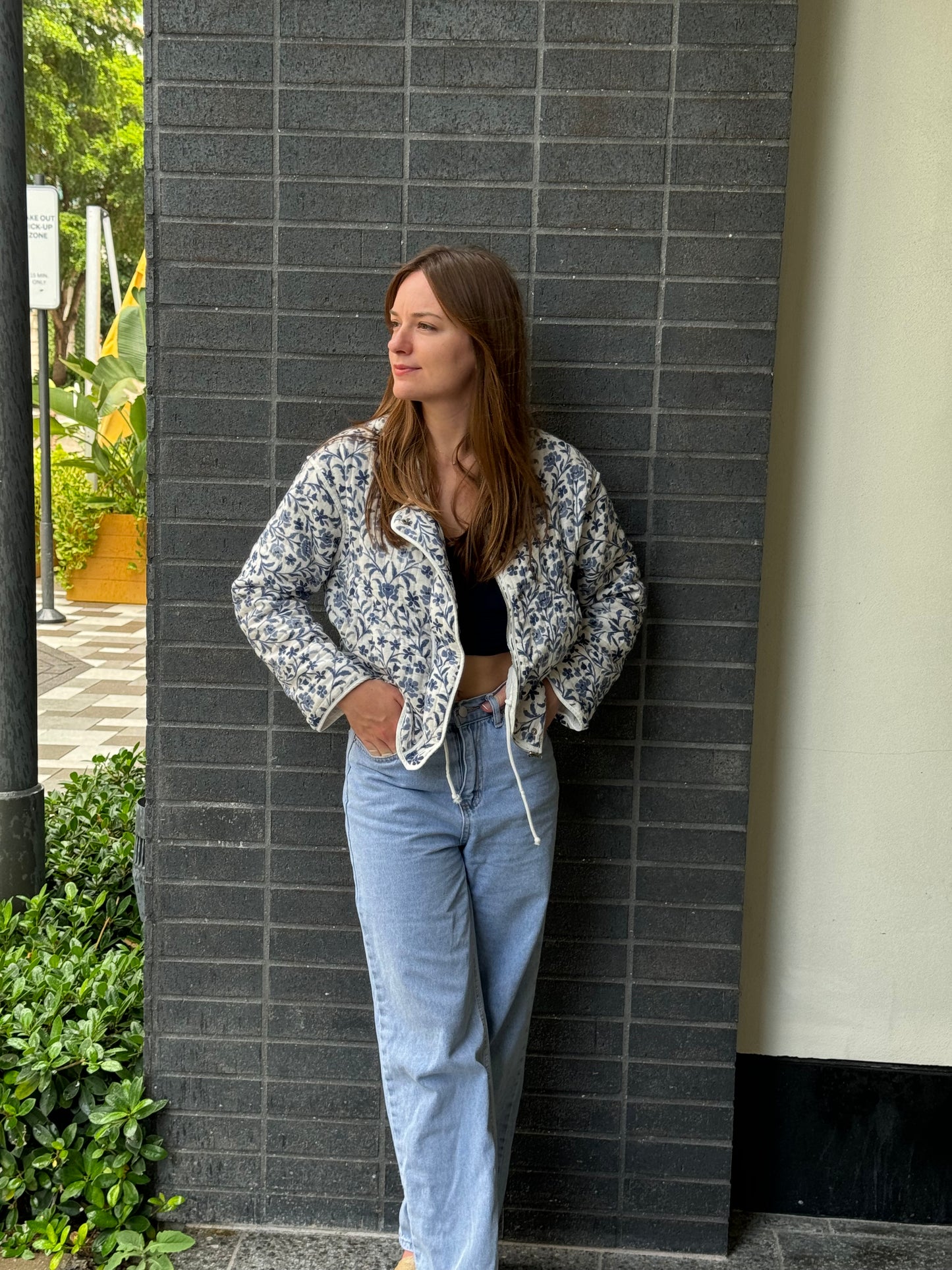 Lilac Night Quilted Jacket