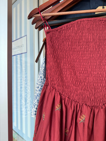 Chateau Chic Embroidered Dress