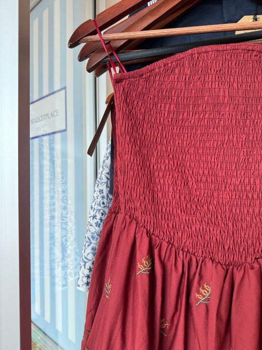 Chateau Chic Embroidered Dress